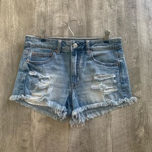 American Eagle high waisted jean shorts
